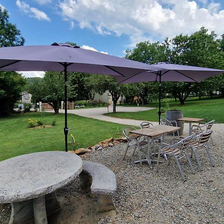 Lodge Tente Les Pommiers Glamping O Rendez-Vous En Demi-Pension Roquefeuil Экстерьер фото