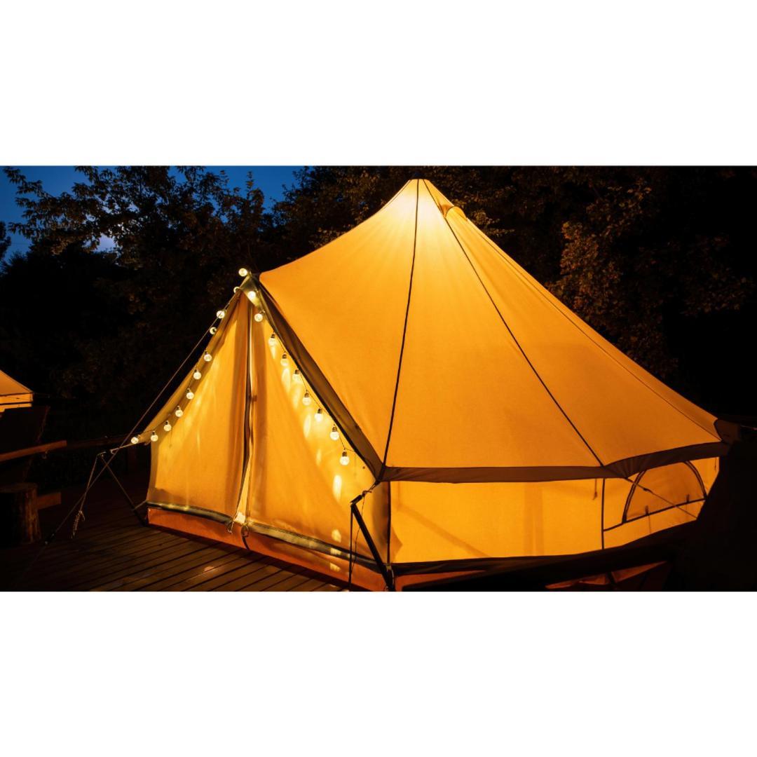 Lodge Tente Les Pommiers Glamping O Rendez-Vous En Demi-Pension Roquefeuil Экстерьер фото